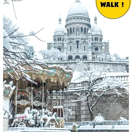 Quiet And Bright - Balcony With Montmartre View * Parigi